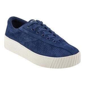 Tretorn Nylite Bold Blue Suede Sneakers